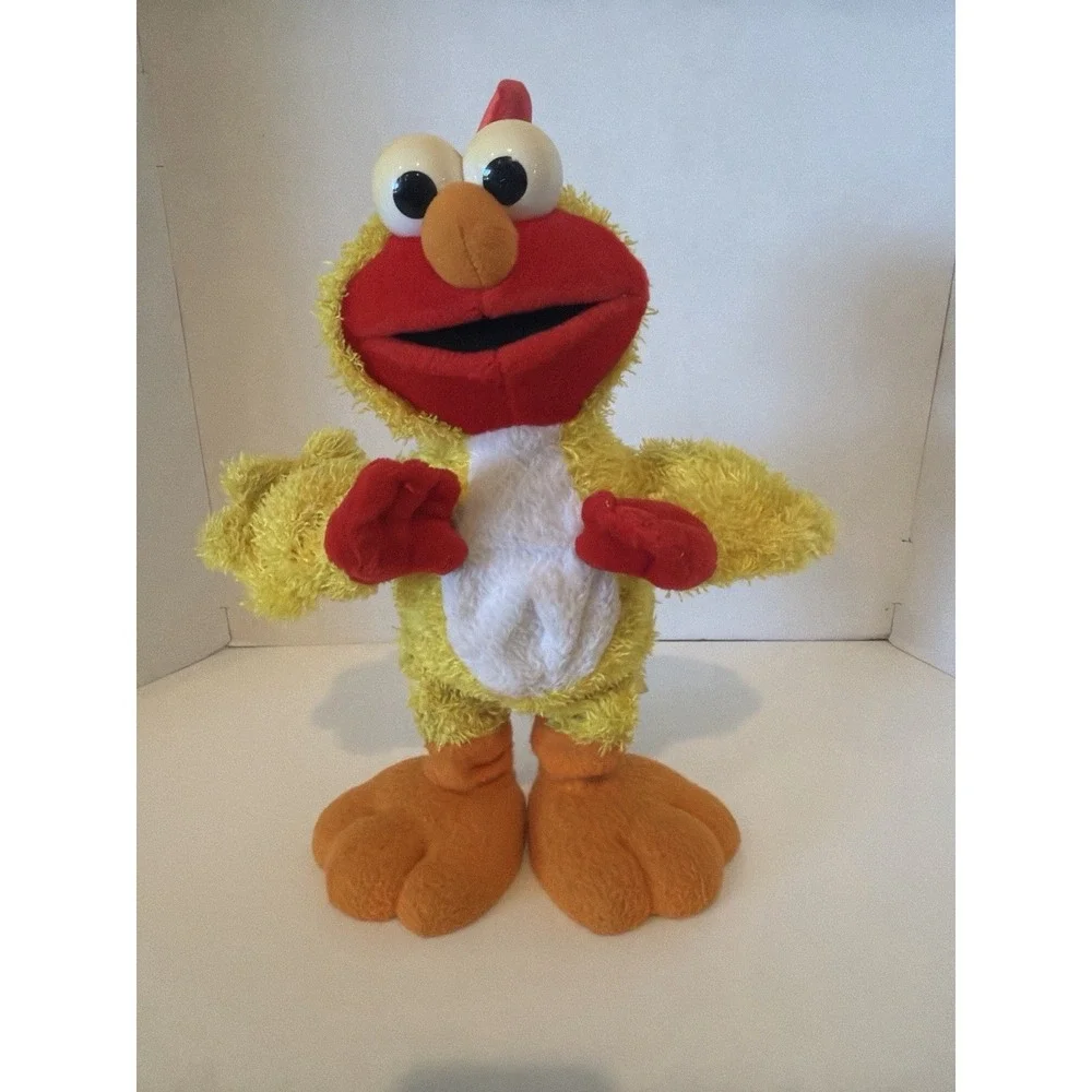 Fisher Price Sesame Street Elmo Walking Dancing Plush‎ 2001 Mattel Toy
